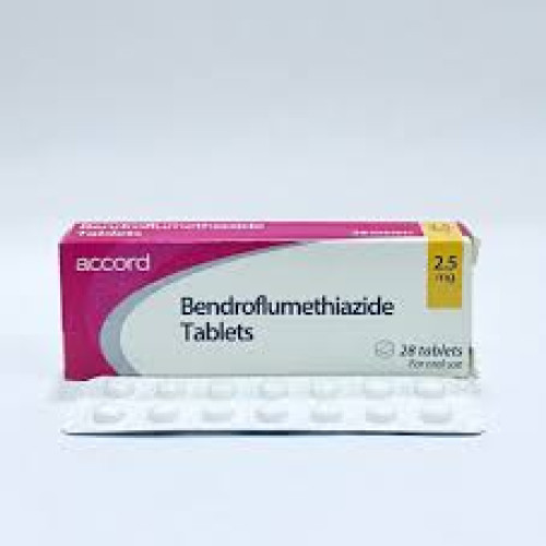 Bendroflumethiazide 2.5mg Tablet (28 Tablets) by Accord Healthcare